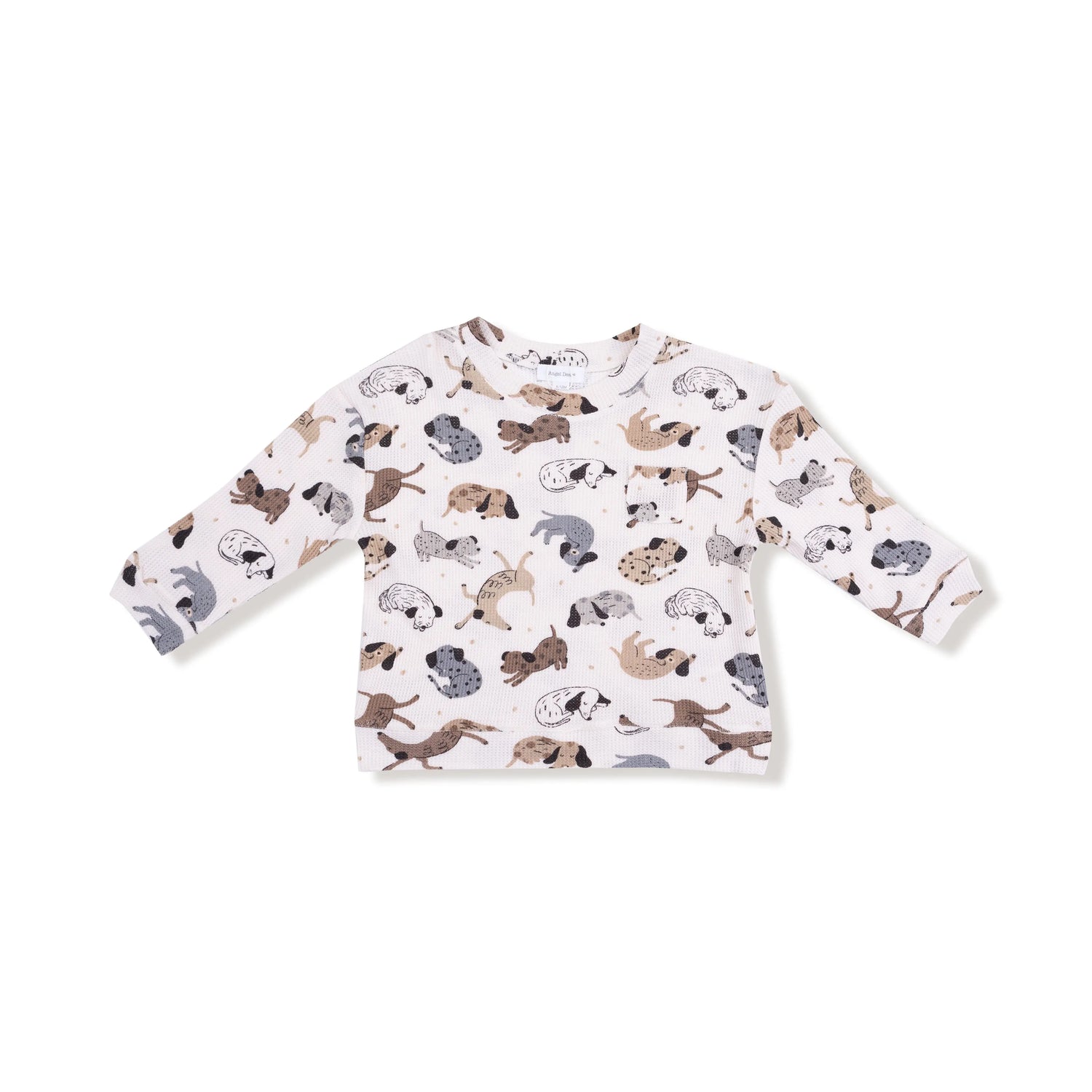 Angel Dear Drop Sleeve Waffle Top And Jogger Set For Kids Cozy Wear - Apparel & Accessories > Clothing > Baby & Toddler Clothing > Baby & Toddler Outfits 642
