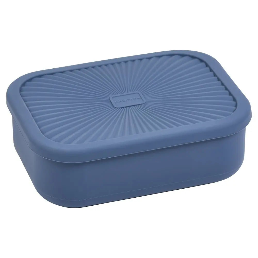 Three Little Tots Dusty Blue Bento Box for Kids or Adults - 
