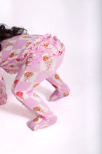 My First Lollipop Bamboo Onesie: Buttery Soft Pink Romper by Rayn’s Tiny Stitches