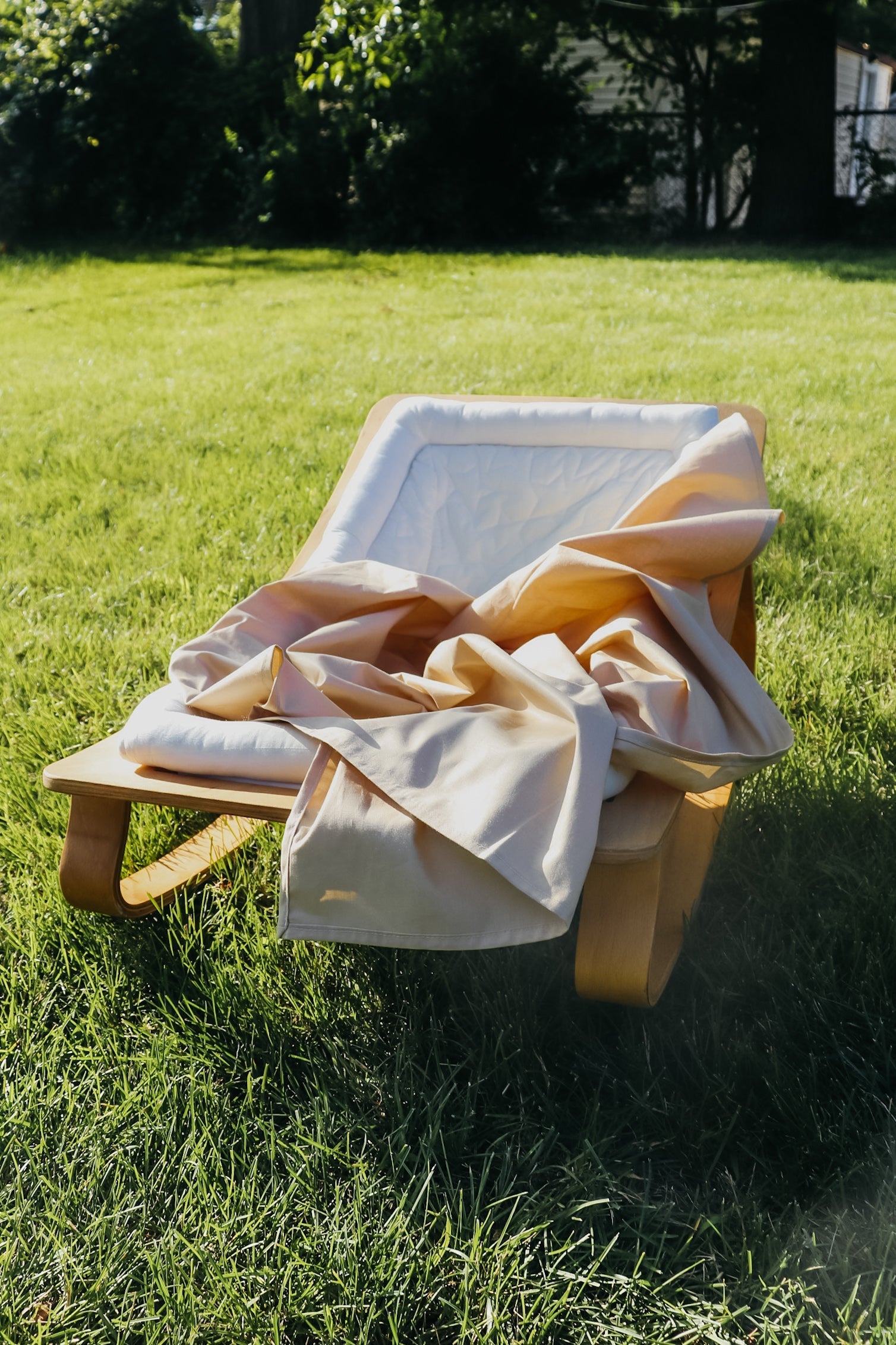 Desert Brown Cotton Baby Blanket Breathable Swaddle Little Mae & Co Everetts Place: Online Boutique