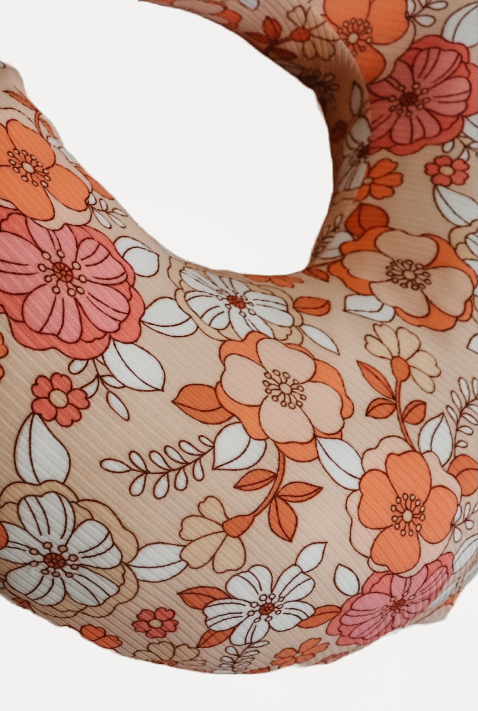 Peach Fuzz Nursing Pillow Cover By Little Mae And Co Little Mae & Co Everetts Place: Online Boutique