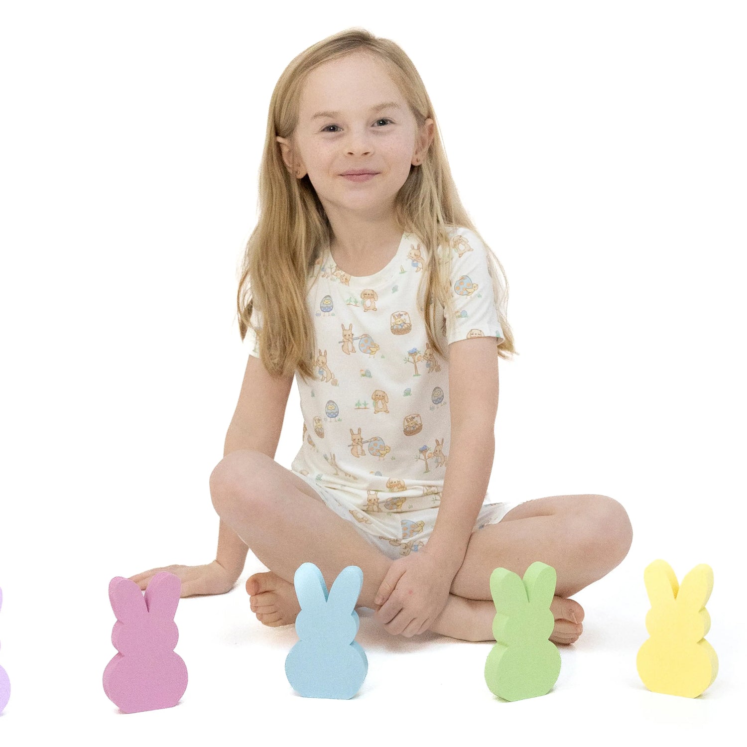 Easter Egg Hunt Uni  - Loungewear Short Set Angel Dear 