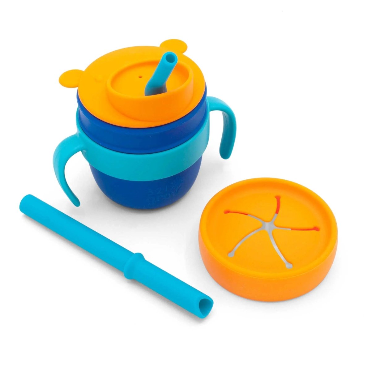 321 Grow Easy Learn Drink and Snack Set with Removable Handles - Everetts Place Boutique - 