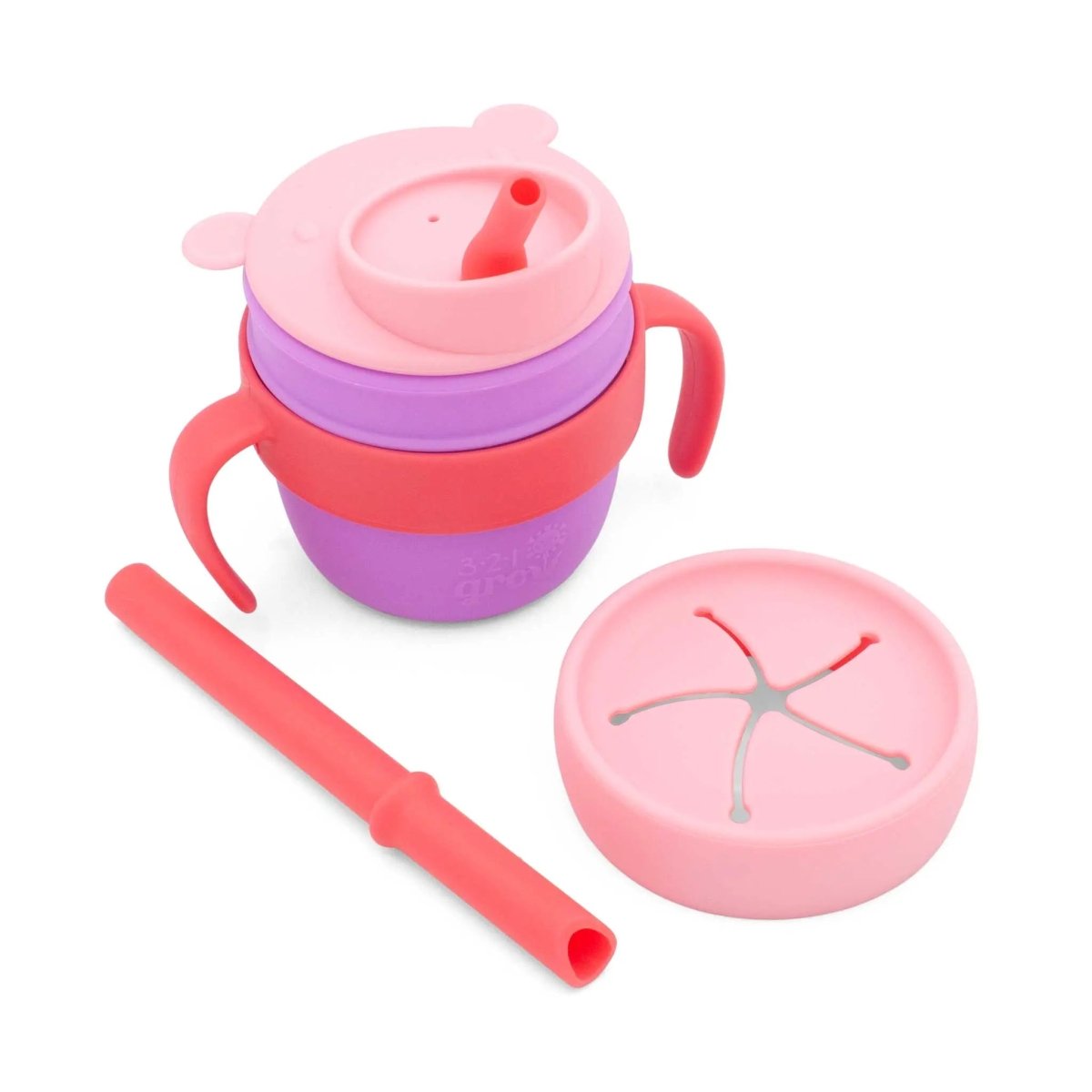 Easy Learn Drink and Snack Set with Removable Handles - Everetts Place Boutique - 