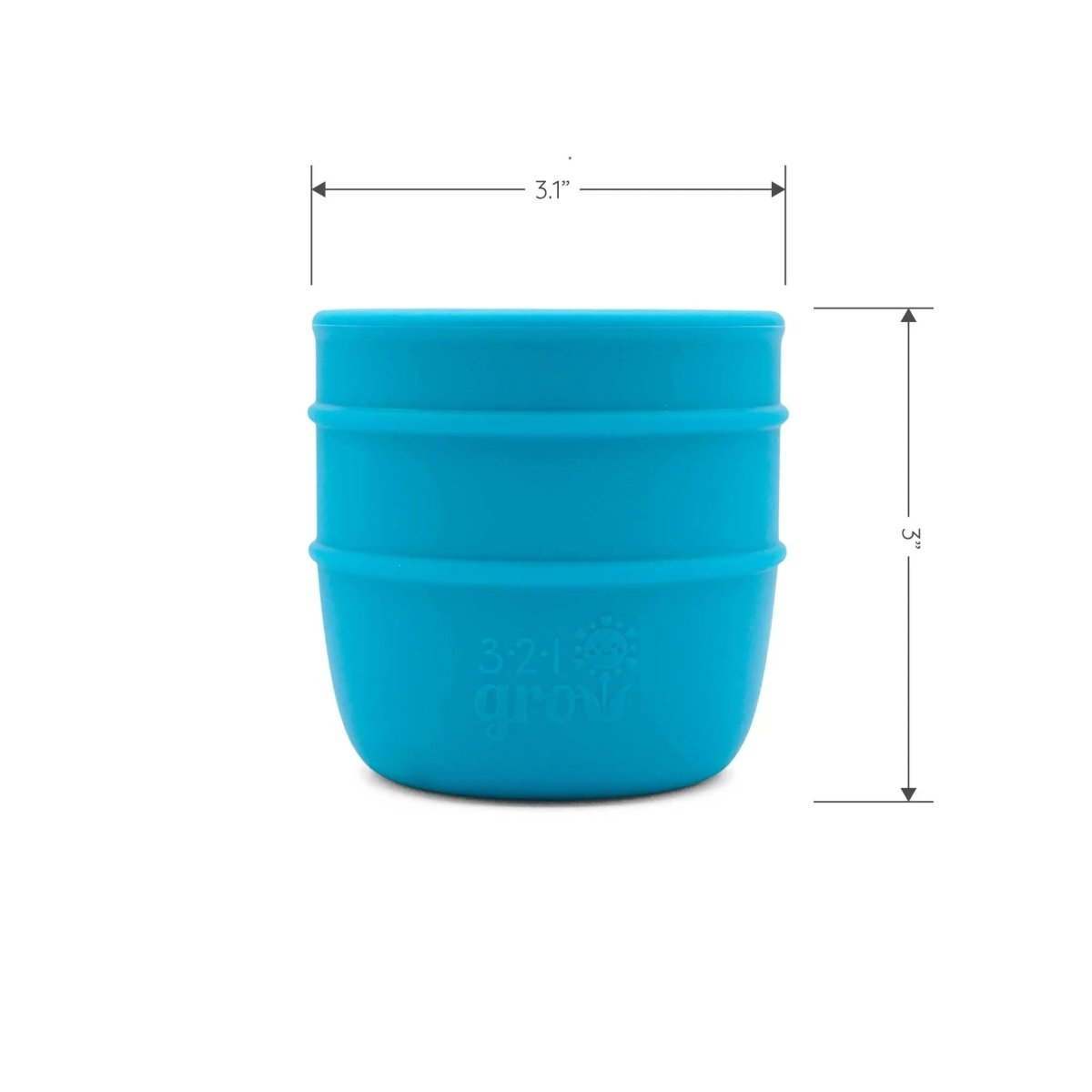 321 Grow Easy Learn Drink and Snack Set with Removable Handles - Everetts Place Boutique - 