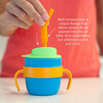 Easy Learn Drink and Snack Set with Removable Handles 321 Grow Everetts Place: Online Boutique