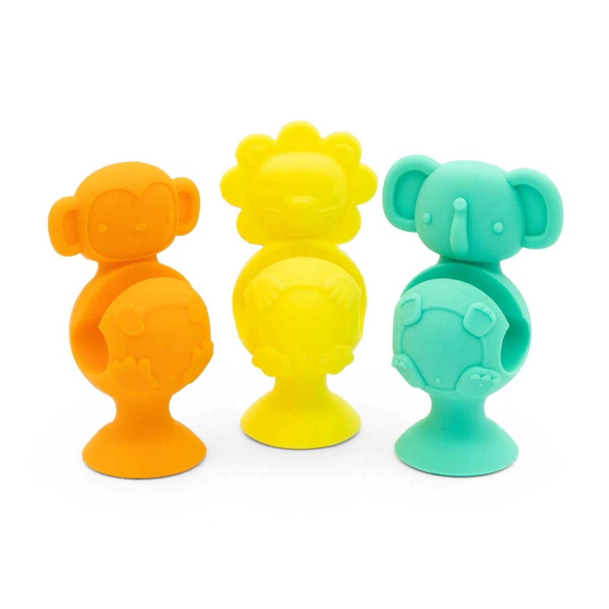 321 Grow Easy Learn Foodie Friends Animal Utensil Holders Mealtime - Everetts Place Boutique - 