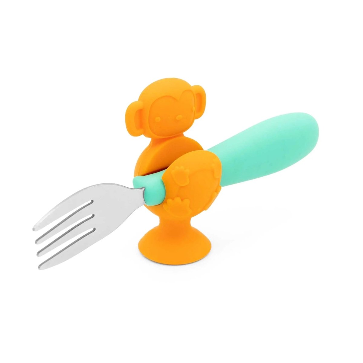 321 Grow Easy Learn Foodie Friends Animal Utensil Holders Mealtime - Everetts Place Boutique - 