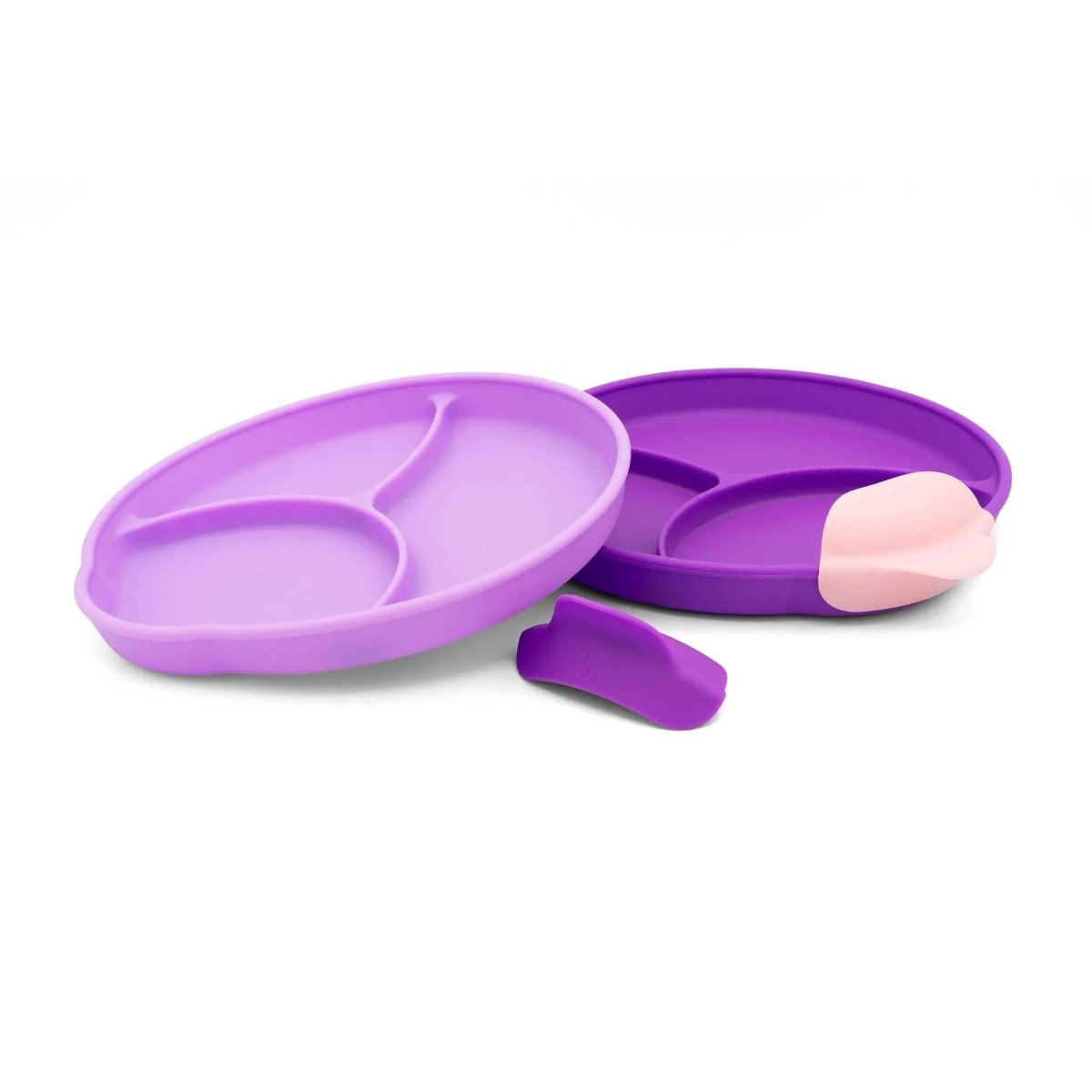 321 Grow Easy Scoop And Hold Plate Set For Kids Clip On Rim - Everetts Place Boutique - 