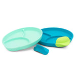 Easy Scoop And Hold Plate Set For Kids Clip On Rim 321 Grow Everetts Place: Online Boutique 18.99