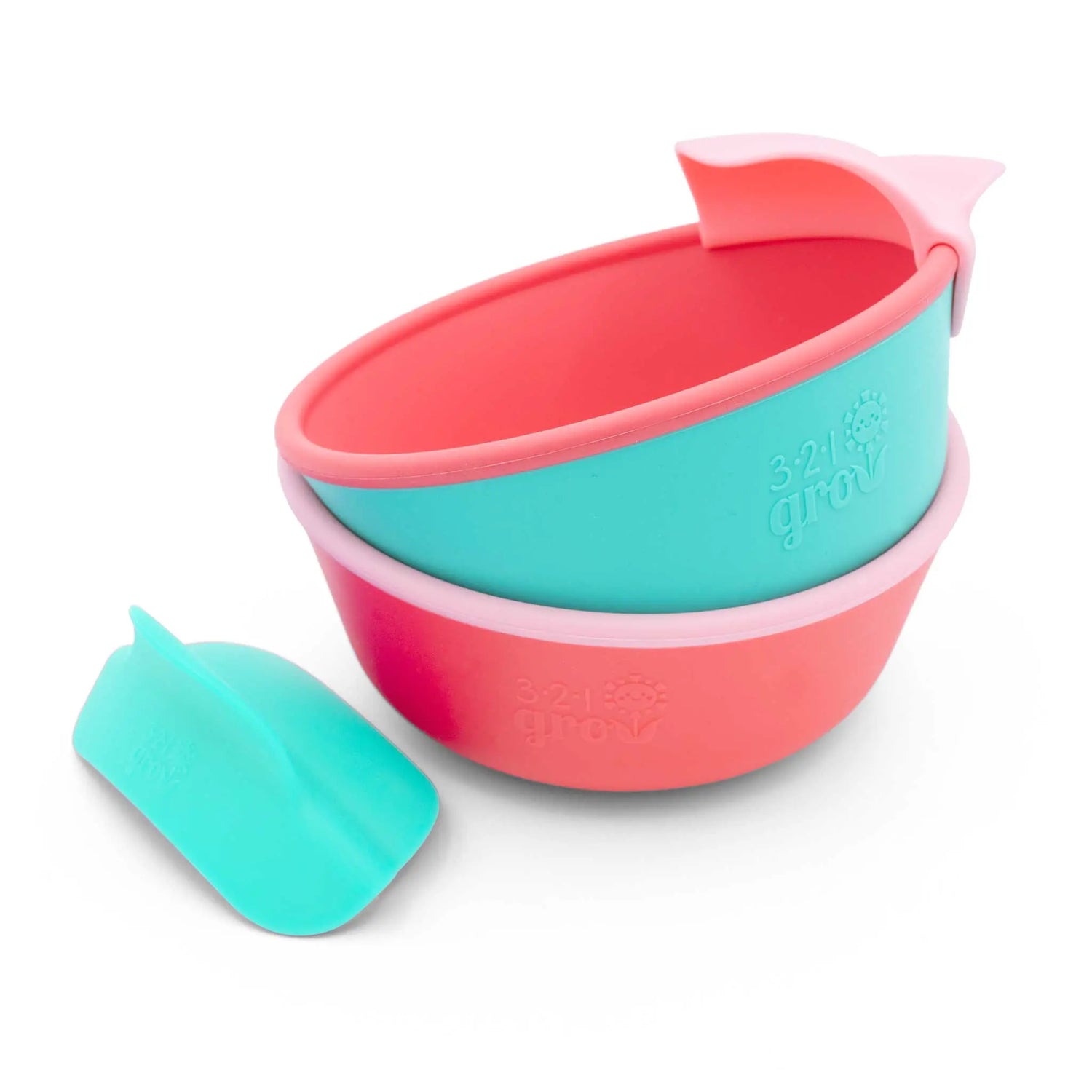 Easy Scoop and Hold Bowl Set for Mess Free Feeding 321 Grow Everetts Place: Online Boutique 14.99