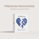 Easy Swaddle Blankets Dark Blue Pack Of 3 For Newborn Sleep Comfy Cubs Everetts Place: Online Boutique