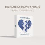 Easy Swaddle Blankets Dark Blue Pack Of 3 For Newborn Sleep Comfy Cubs Everetts Place: Online Boutique