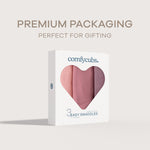 Easy Swaddle Blankets In Blush Mauve Mulberry Pack Of 3 Comfy Cubs Everetts Place: Online Boutique