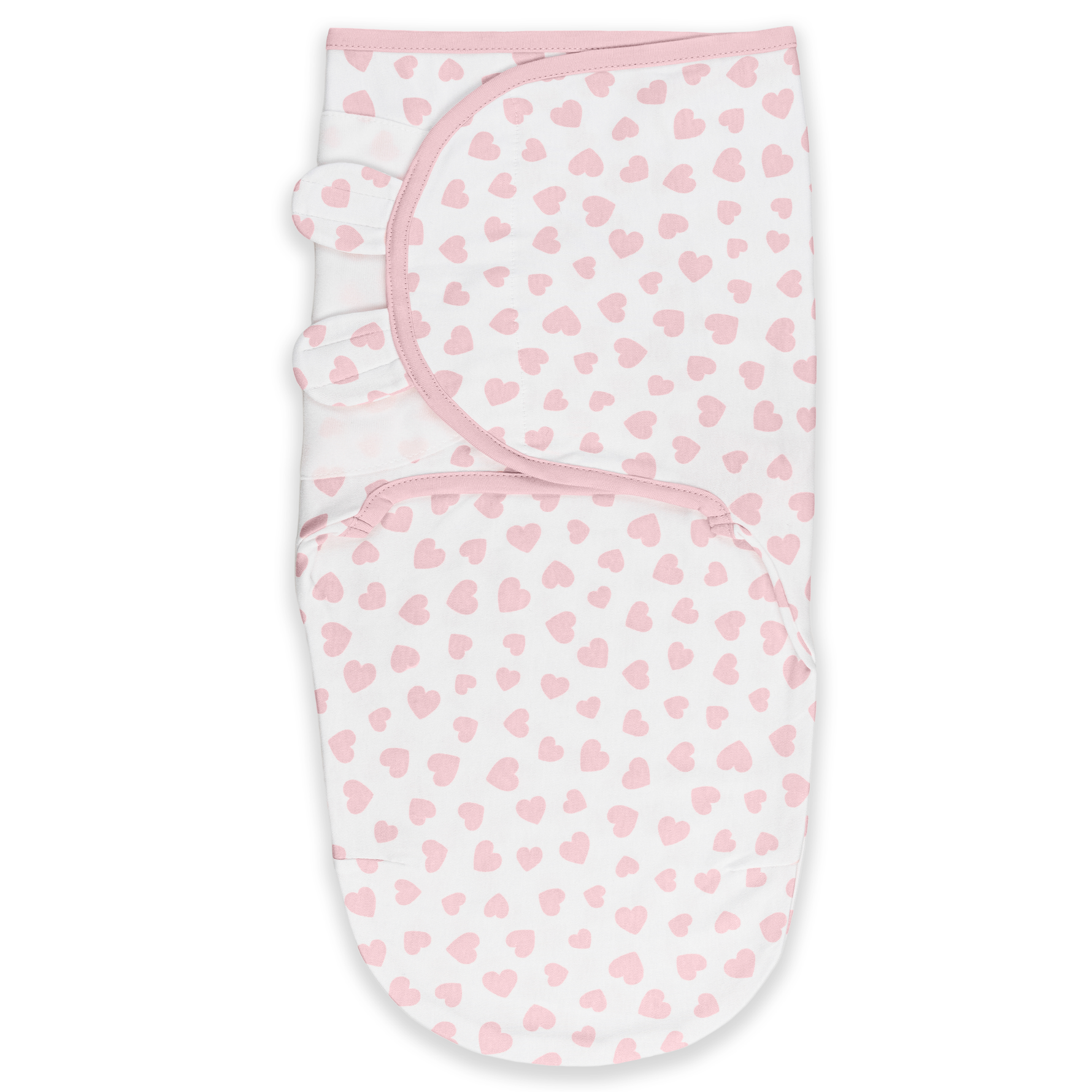 Easy Swaddle Blankets Pink Heart By Comfy Cubs Pack Of 1 Comfy Cubs Everetts Place: Online Boutique