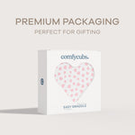 Easy Swaddle Blankets Pink Heart By Comfy Cubs Pack Of 1 Comfy Cubs Everetts Place: Online Boutique