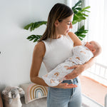Easy Swaddle Blankets Rainbow Bohemian Colorful Pack Of 3 Comfy Cubs Everetts Place: Online Boutique