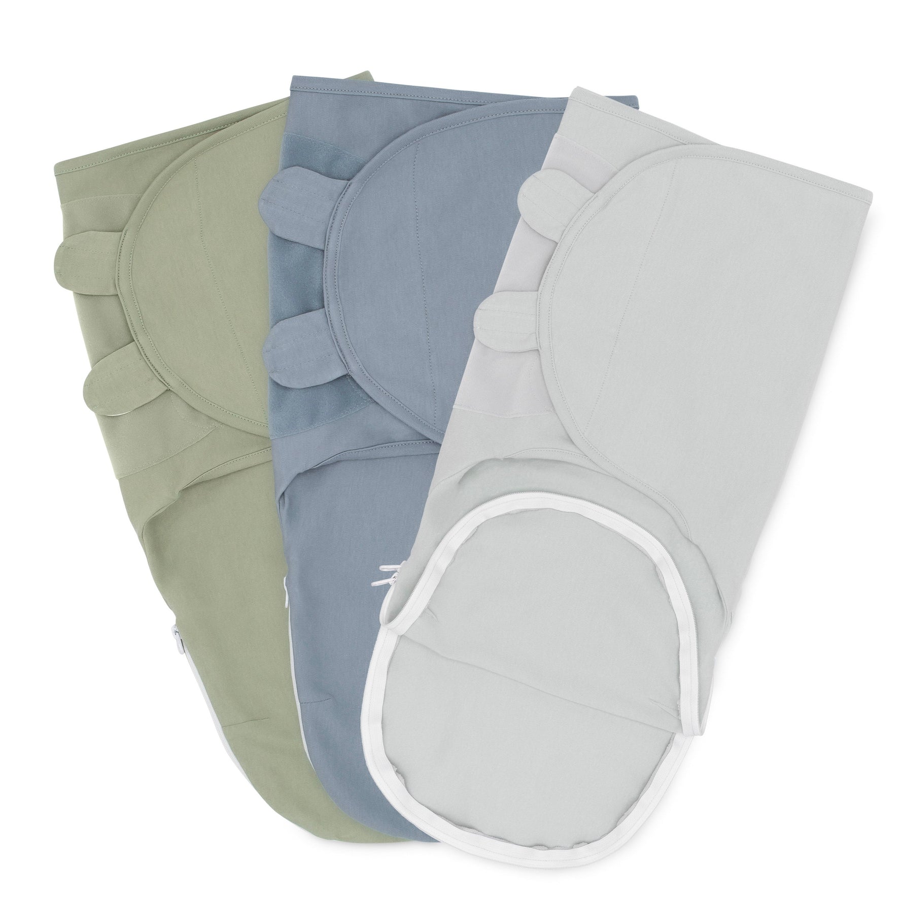 Easy Swaddle Blankets With Zipper Stone Pacific Blue Sage Comfy Cubs Everetts Place: Online Boutique 32.99