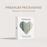 Easy Swaddle Blankets With Zipper Stone Sage Azul Baby Comfy Cubs Everetts Place: Online Boutique