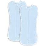 Easy Zipper Swaddle Blanket Blue For Newborns Safe Sleep Comfy Cubs Everetts Place: Online Boutique 39.99
