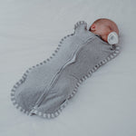 Easy Zipper Swaddle Blanket Grey Comfy Cubs Newborns Comfy Cubs Everetts Place: Online Boutique