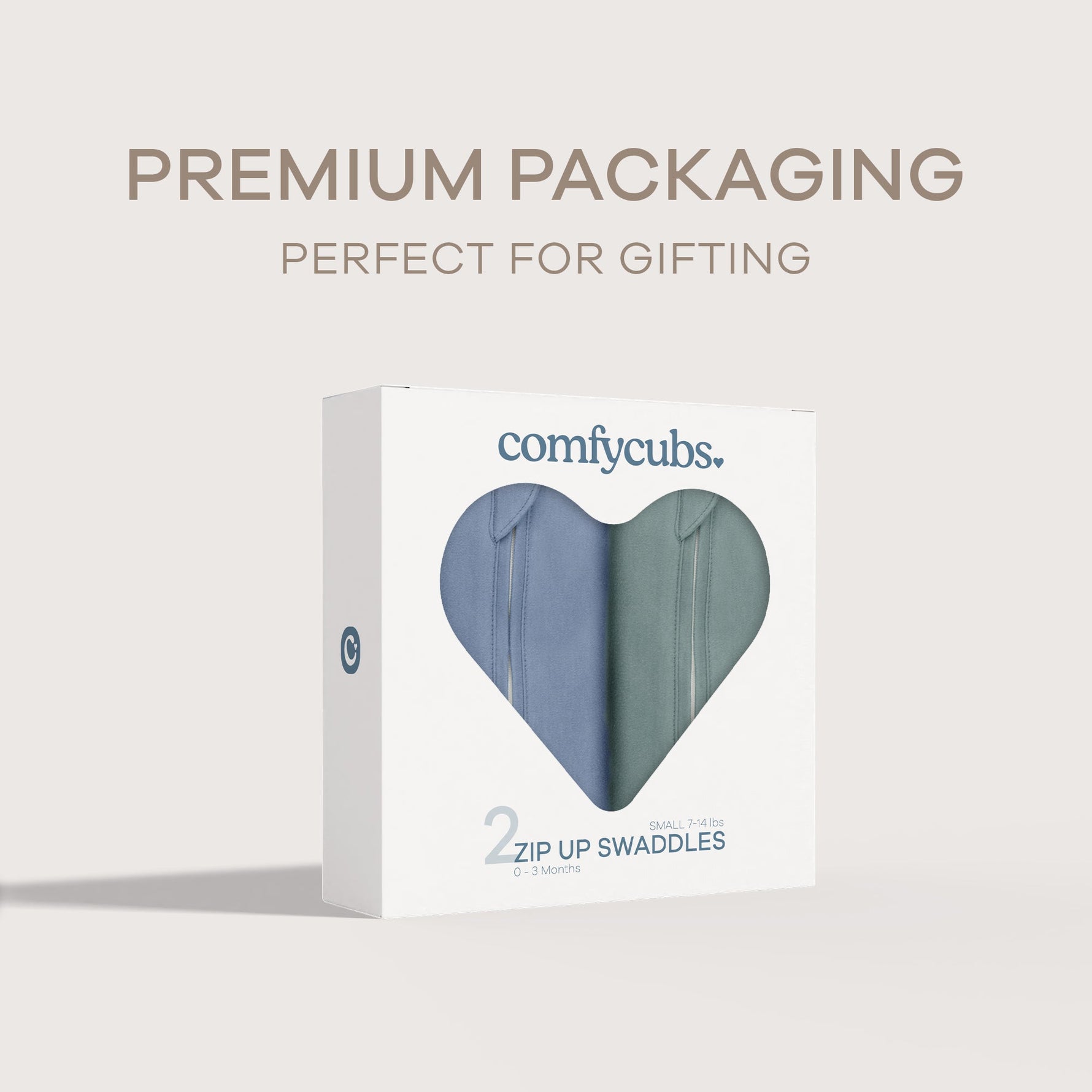Easy Zipper Swaddle Blanket Nomadic Blue Azul Cozy Newborn Comfy Cubs Everetts Place: Online Boutique