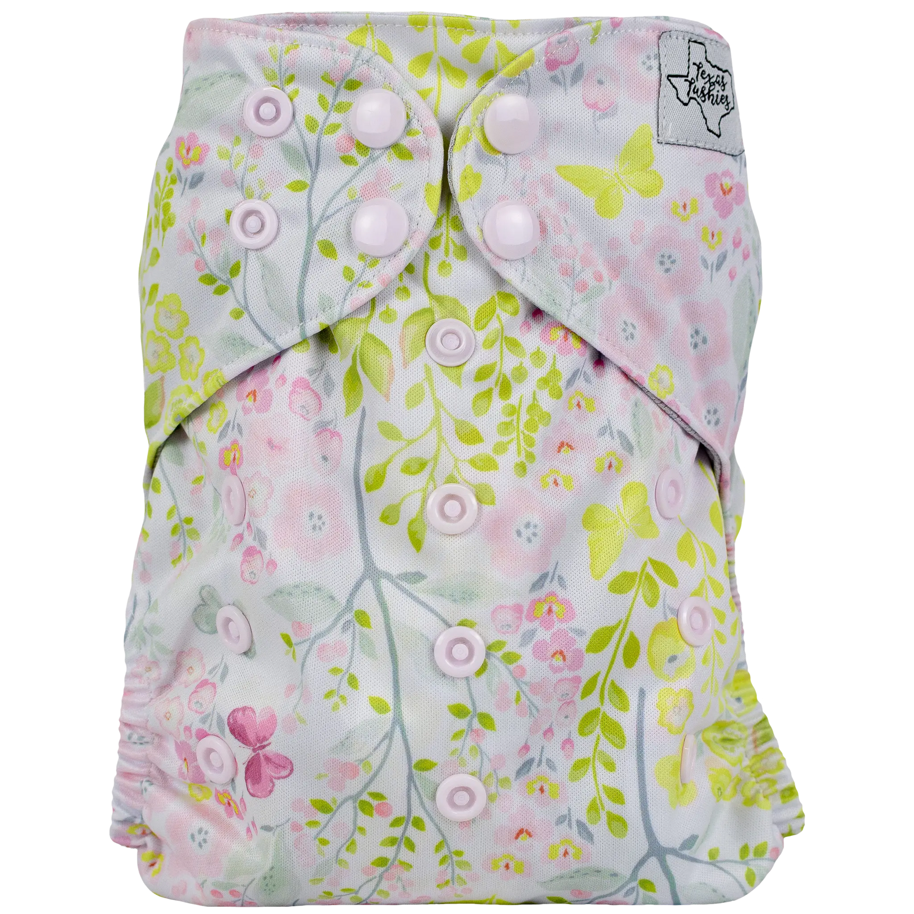 Eco-Friendly Slim Fit Cloth Diaper for Babies 8 to 40 Pounds Texas Tushies Everetts Place Boutique 17.00