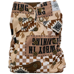 Eco-Friendly Slim Fit Cloth Diaper for Babies 8 to 40 Pounds Texas Tushies Everetts Place Boutique 17.00