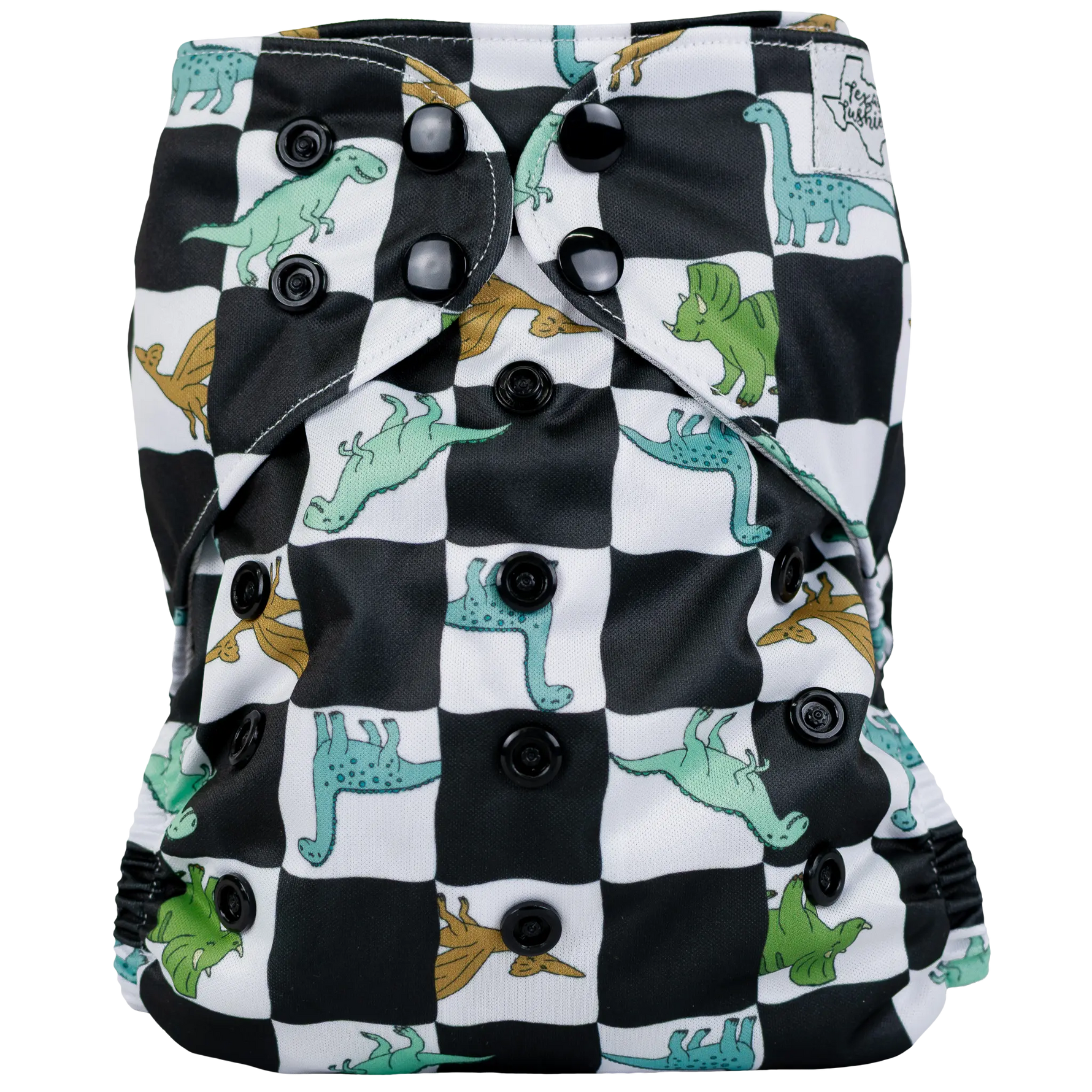 Eco-Friendly Slim Fit Cloth Diaper for Babies 8 to 40 Pounds Texas Tushies Everetts Place Boutique 17.00