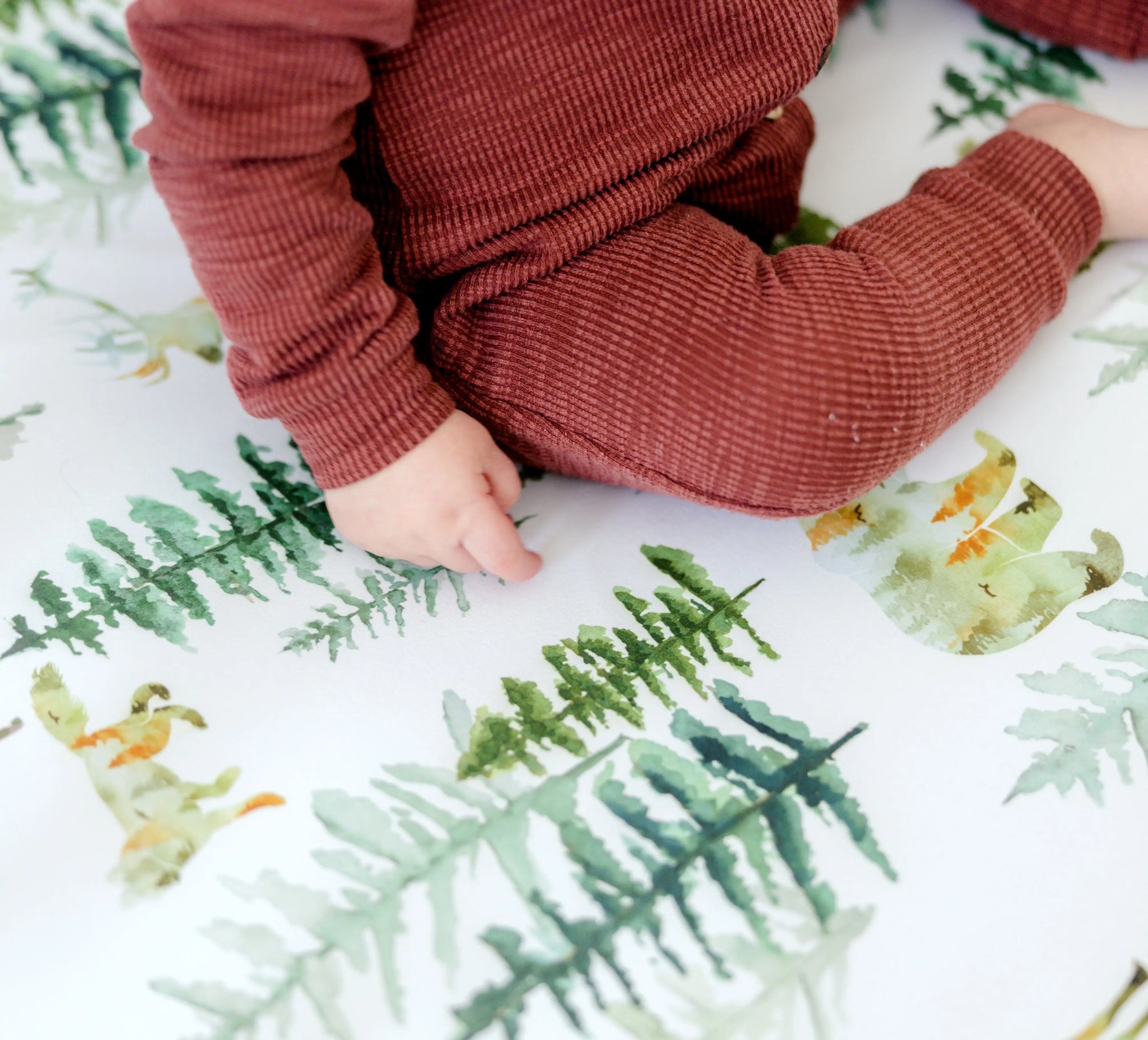Honey Lemonade Soft Fitted Crib Sheet In The Woods for Cozy Baby Nurseries -