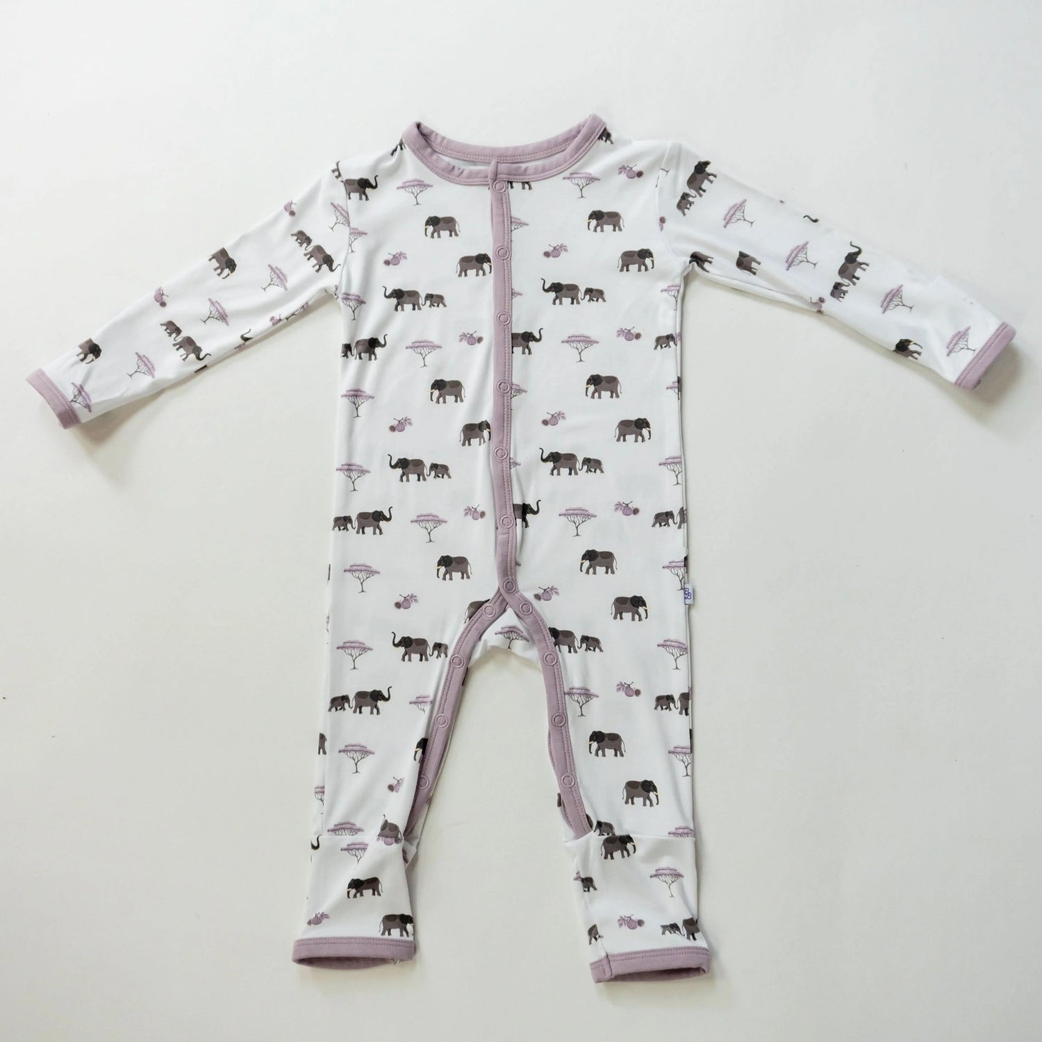 Bubble Baby Elephant | Snap Romper - 