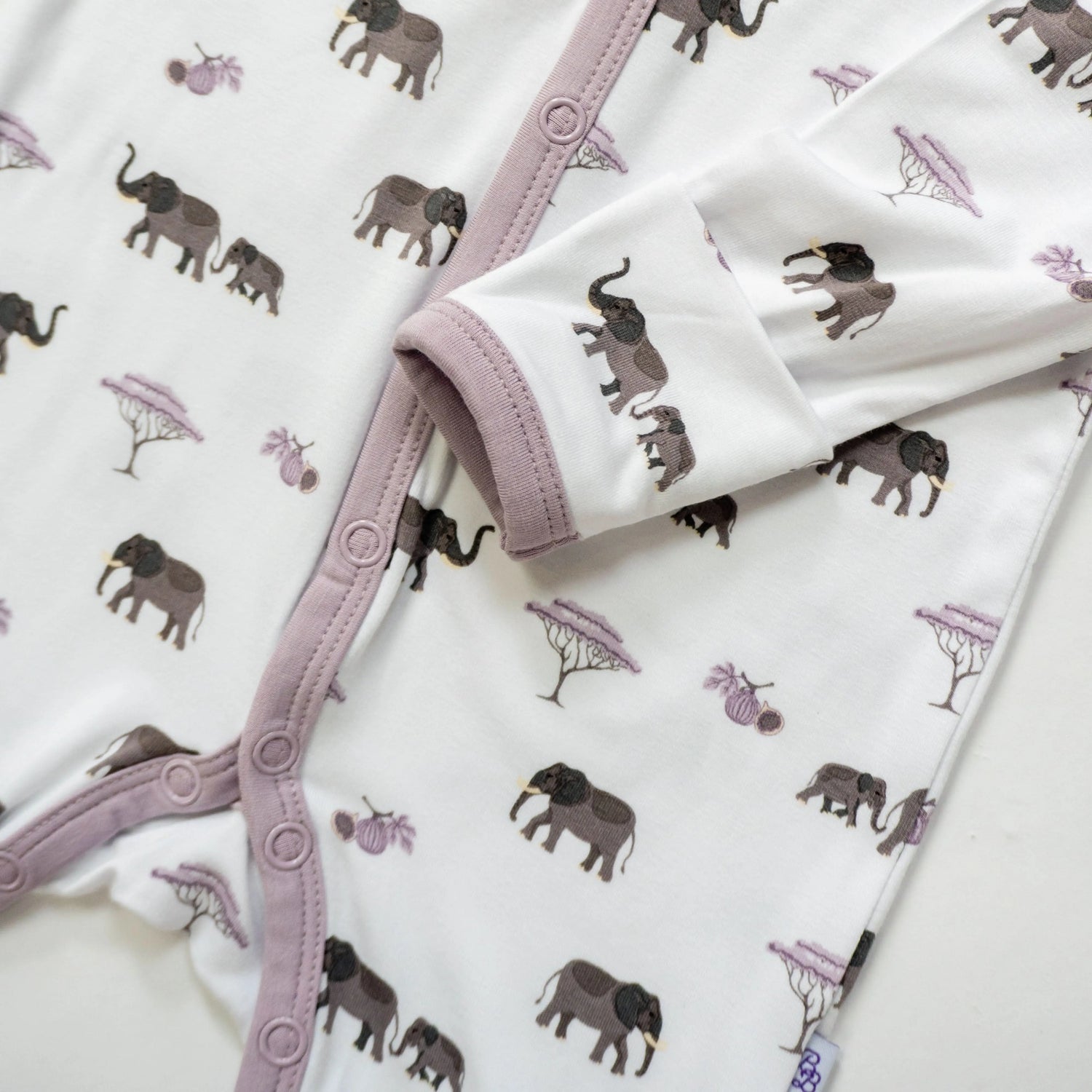 Bubble Baby Elephant | Snap Romper - 