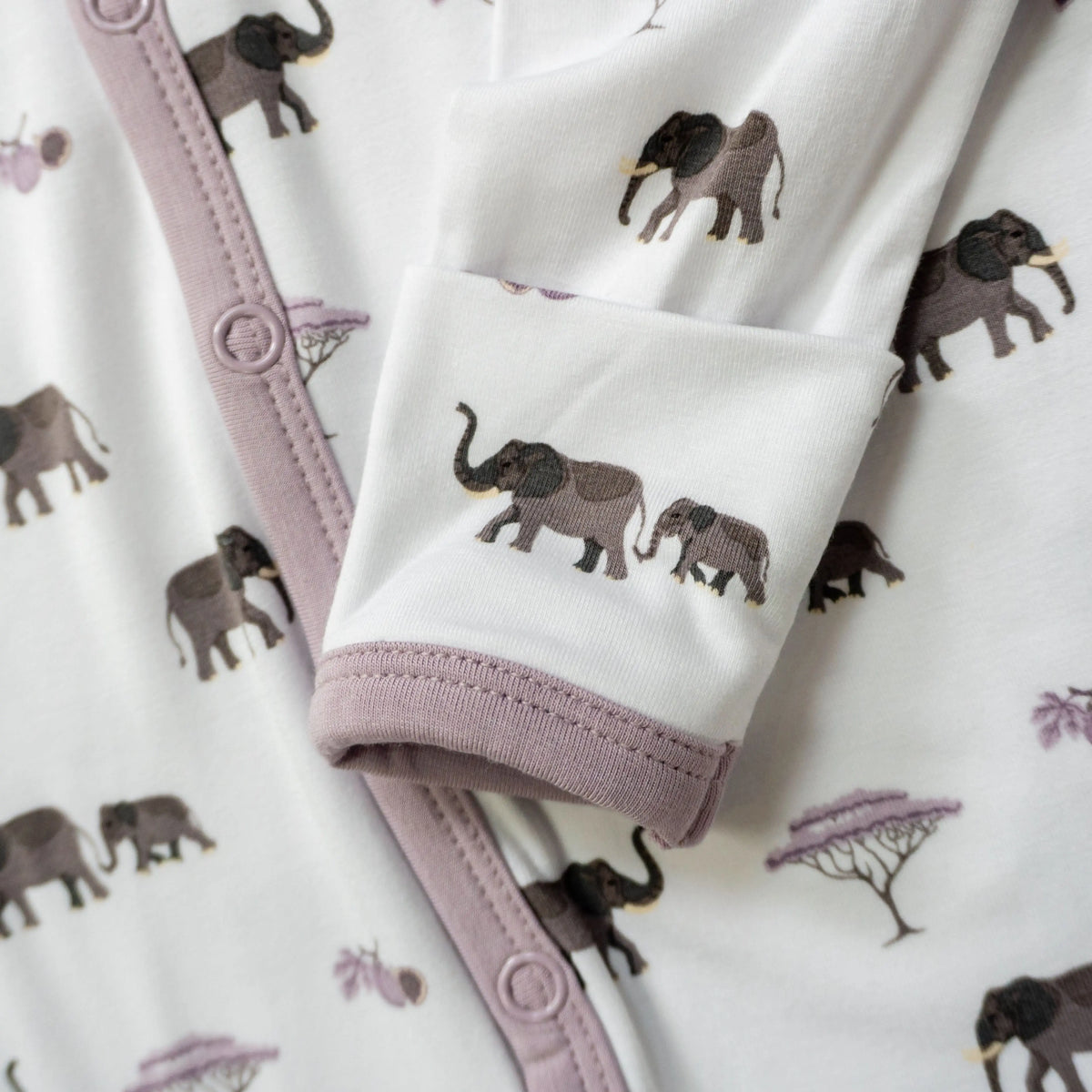 Bubble Baby Elephant | Snap Romper - 