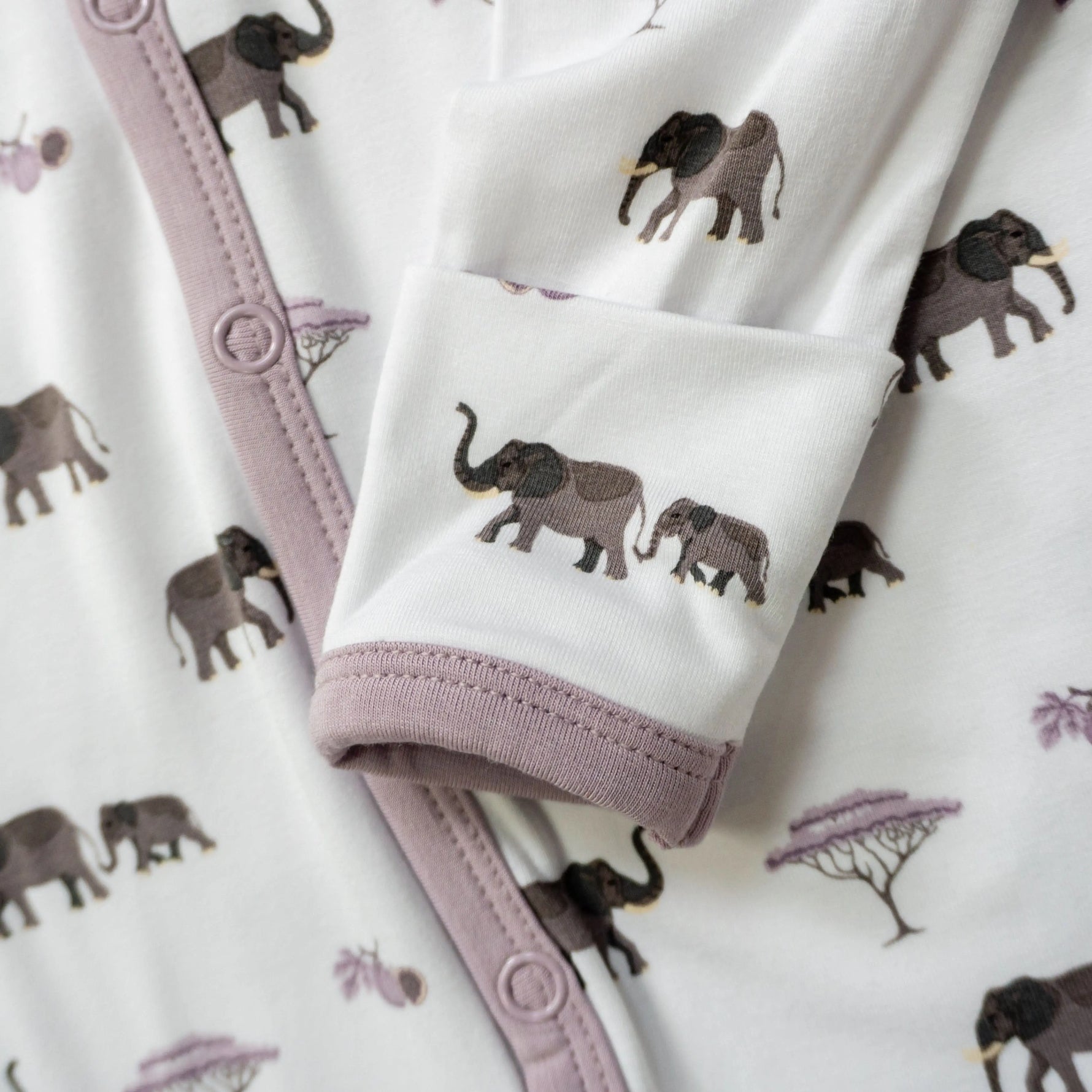 Bubble Baby Elephant | Snap Romper - 
