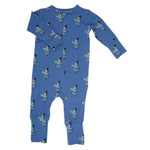 Sweet Bamboo Elmer Fudd Convertible Baby Romper With Two Way Zip - Everetts Place Boutique - 