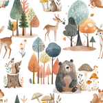 Minky Baby Blanket Enchanted Forest by Honey Lemonade at Everetts Place