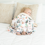 Minky Baby Blanket Enchanted Forest by Honey Lemonade at Everetts Place