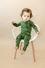 Little Joy Co. Evergreen Dreams Bamboo Zippy Pajamas - Everetts Place Boutique - 
