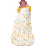 My First Waddle Bamboo Sleep Sacks- Duck Print Double Zip by Rayn’s Tiny Stitches