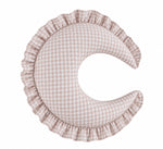 Gingham Feeding Old Support Ruffle Nursing Pillow Cover by Little Mae & Co