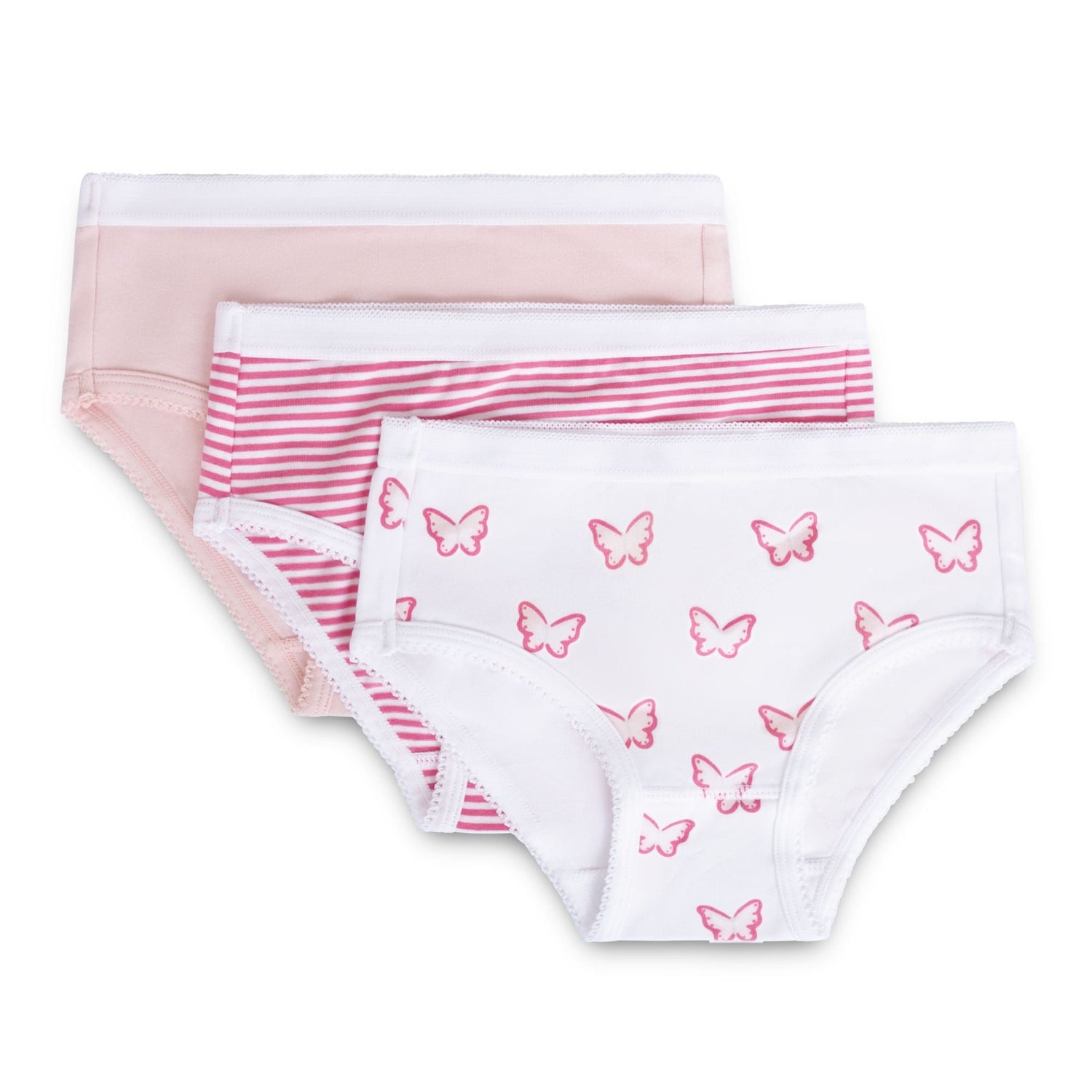 Feathers USA Briefs Tagless Super Soft Cotton for Girls by Feathers USA at Everetts Place