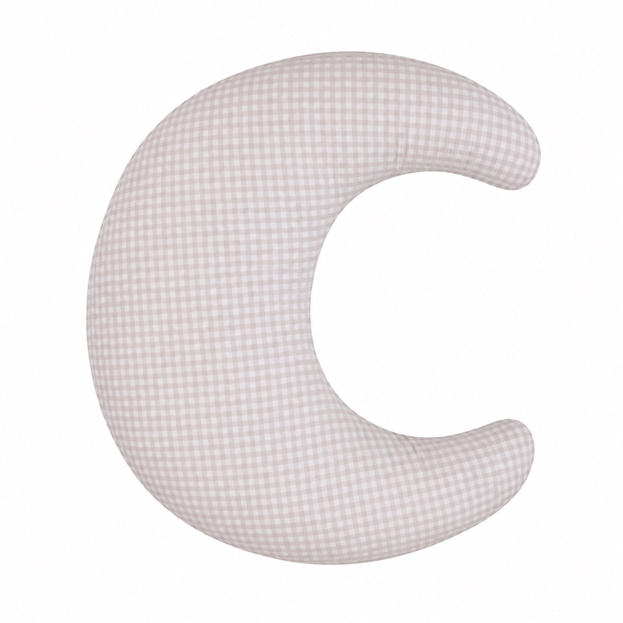 Cotton nursing pillow cover shaped to fit a standard feeding support pillow