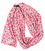 Red Chinoiserie Ring Sling Carrier by Little Mae & Co