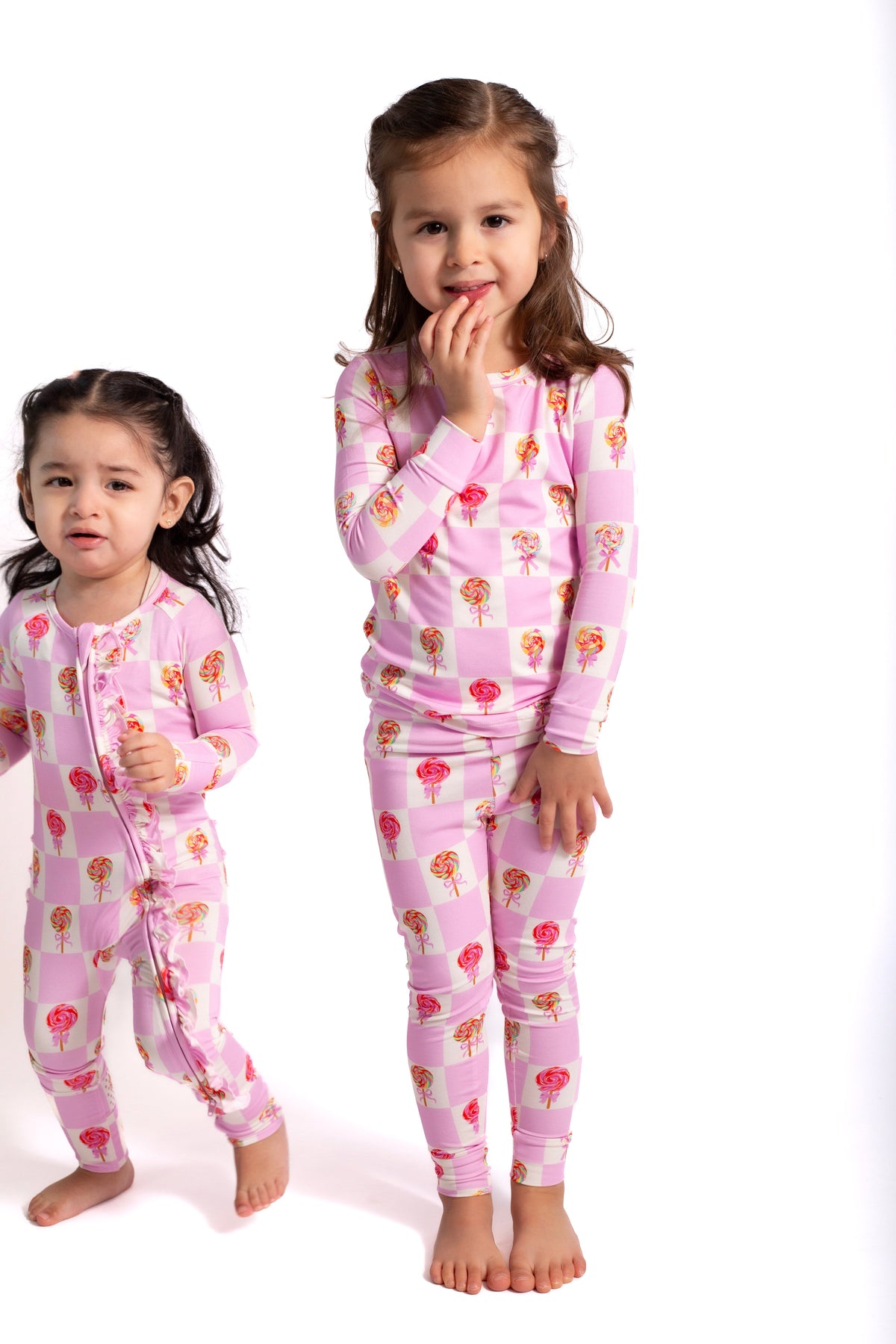 My First Lollipop -2-Piece Bamboo Pajamas for Girl by Rayn’s Tiny Stitches