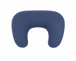 Denim Dot Ruffle Nursing Pillow Cover by Little Mae & Co