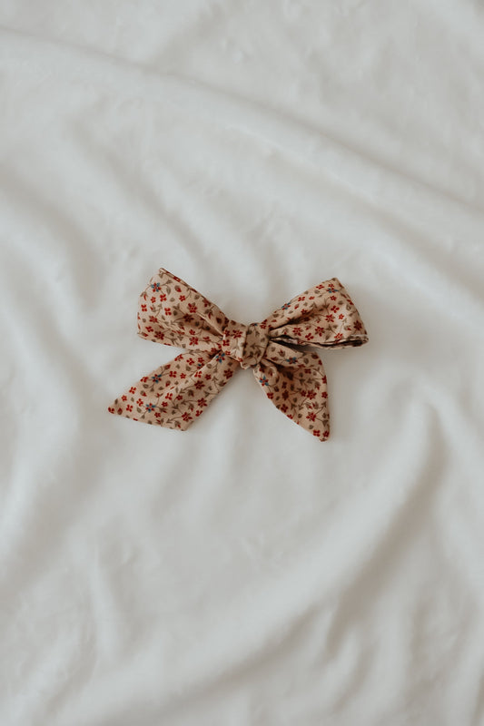 Poinsettia Bow Clips for Little Girls by Little Mae Co Little Mae & Co Everetts Place: Online Boutique 11.99