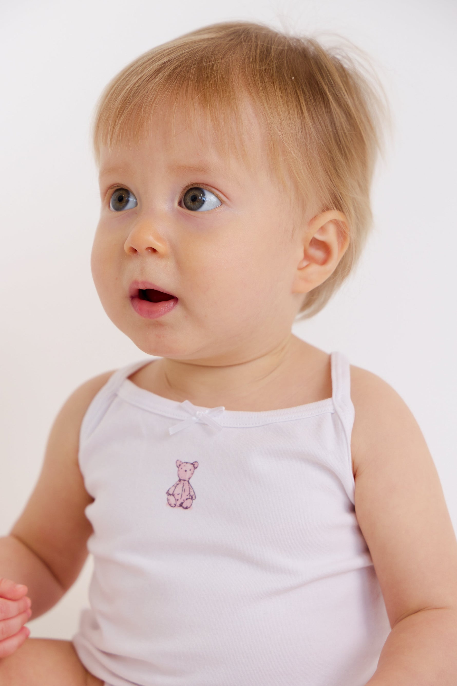 Feathers USA Baby Tank Top Bodysuits Ultra Soft Cotton 2 Pack for Baby Girls by Feathers USA at Everetts Place