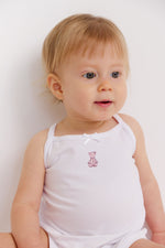 Feathers USA Baby Tank Top Bodysuits Ultra Soft Cotton 2 Pack for Baby Girls by Feathers USA at Everetts Place