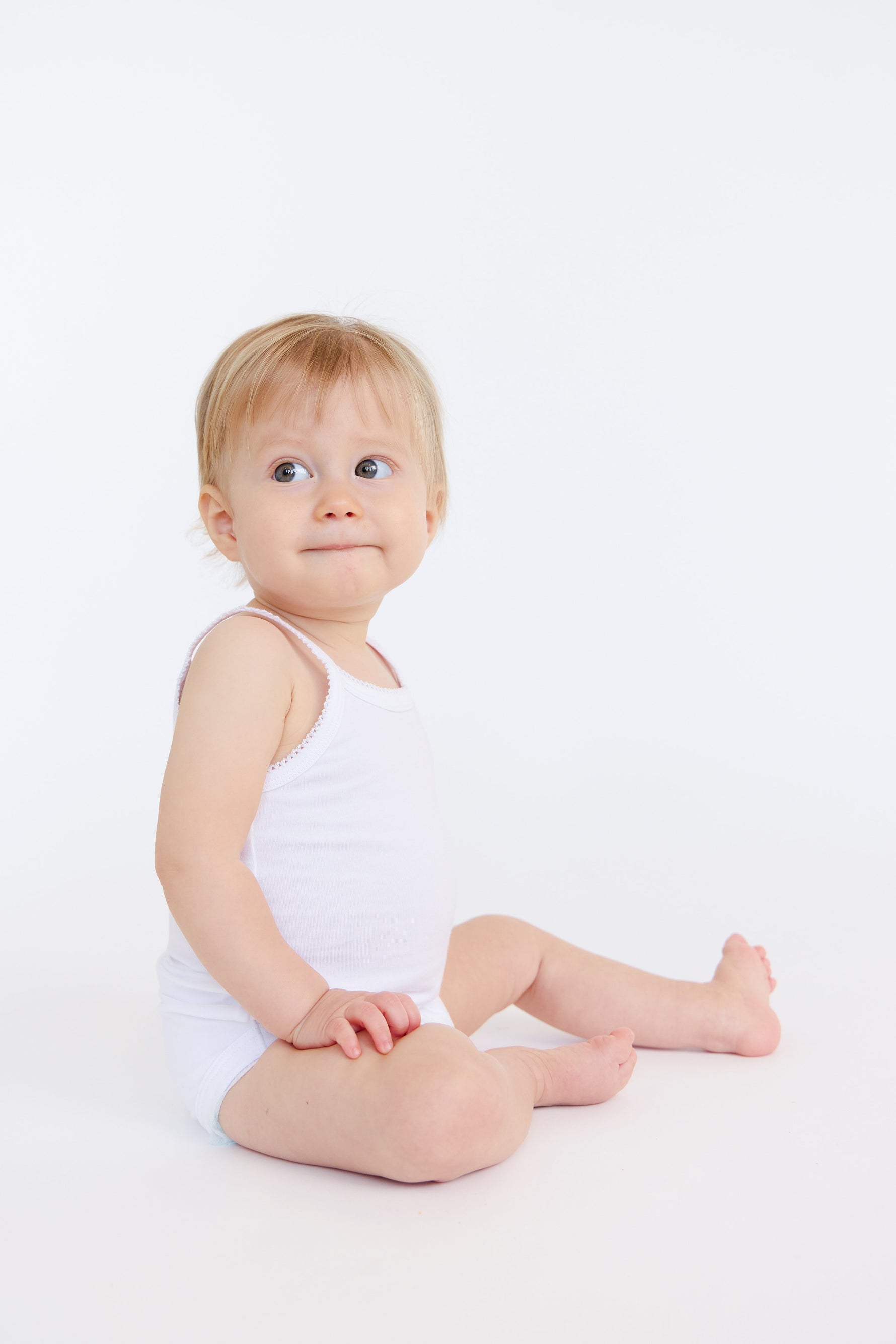 Feathers Tank Top Bodysuits for Baby Girl (2 Pack) Super Soft One-Piece Toddler Bodysuit by Feathers USA at Everetts Place