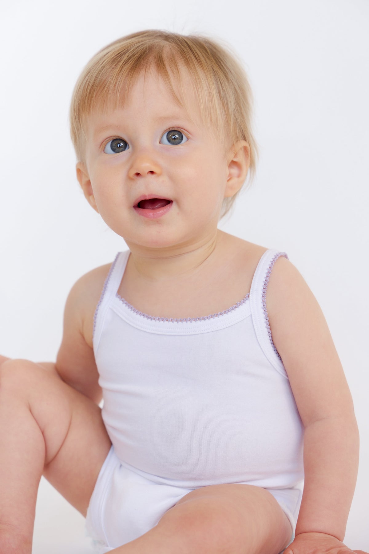 Feathers USA Baby Tank Top Bodysuit Ultra Soft Cotton For Baby Girls Multicolor by Feathers USA at Everetts Place